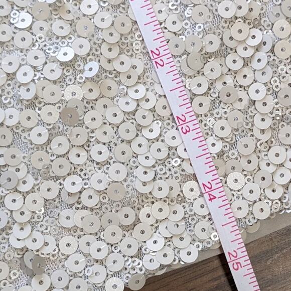 Vince Camuto Polished Rocker sequin tank cream size L NWT - Picture 9 of 9